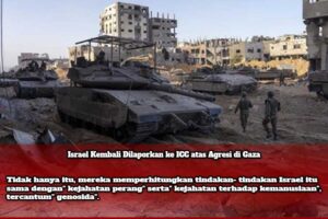 Israel Kembali Dilaporkan ke ICC atas Agresi di Gaza