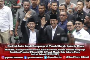 Hari Ini Anies Awali Kampanye di Tanah Merah, Jakarta Utara