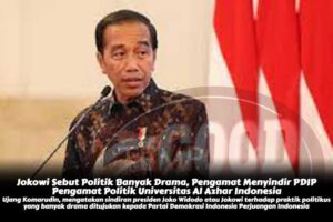 Jokowi Sebut Politik Banyak Drama, Pengamat Menyindir PDIP