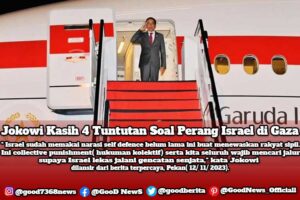 Jokowi Kasih 4 Tuntutan Soal Perang Israel di Gaza