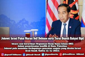 Jokowi: Israel Pakai Narasi Self Defense serta Terus Bunuh Rakyat Sipil
