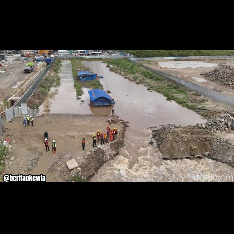 Pekerja Proyek Terseret Arus Banjir di Cilegon Ditemukan Tewas