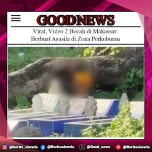 Viral, Video 2 Bocah di Makassar Berbuat Asusila di Zona Perkuburan